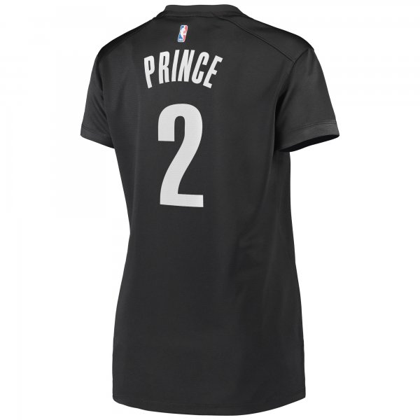 Women's Brooklyn Nets Taurean Prince Fanatics Black Fast Break Replica Jersey - Statement Edition