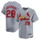 Men's St. Louis Cardinals Nolan Arenado Nike Gray Away Limited Player Jersey