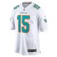 Men's Miami Dolphins Jaelan Phillips Nike  White  Game Jersey