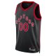 Unisex Toronto Raptors Jordan Brand Black 2022/23 Swingman Custom Jersey - Statement Edition