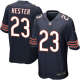 Men's Nike Chicago Bears #23 Devin Hester Game Navy Blue Team Color NFL Jersey