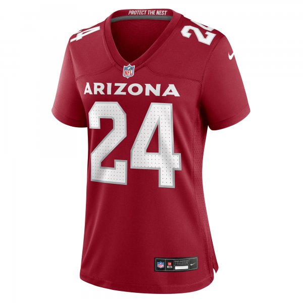 Women's Arizona Cardinals Starling Thomas V Nike  Cardinal Team Game Jersey