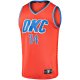 Men's Oklahoma City Thunder Kenrich Williams Fanatics Orange Fast Break Replica Player Jersey - Statement Edition