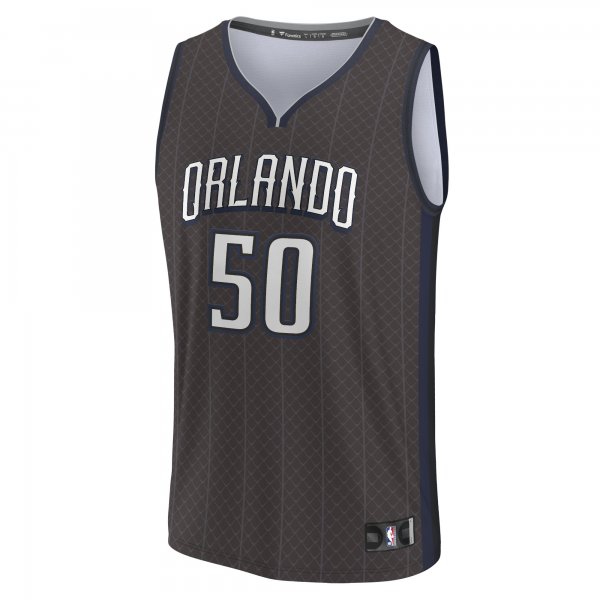 Men's Orlando Magic Cole Anthony Fanatics Black Fastbreak Jersey - City Edition