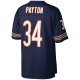 Men's Chicago Bears Walter Payton Mitchell & Ness Navy Big & Tall 1985 Retired Player Replica Jersey