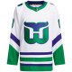 Men's Carolina Hurricanes  adidas White   Primegreen Custom Jersey