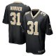 Men's New Orleans Saints Jordan Howden Nike  Black Team Game Jersey