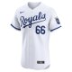 Men's Kansas City Royals James Macarthur Nike White Home Elite Player Jersey