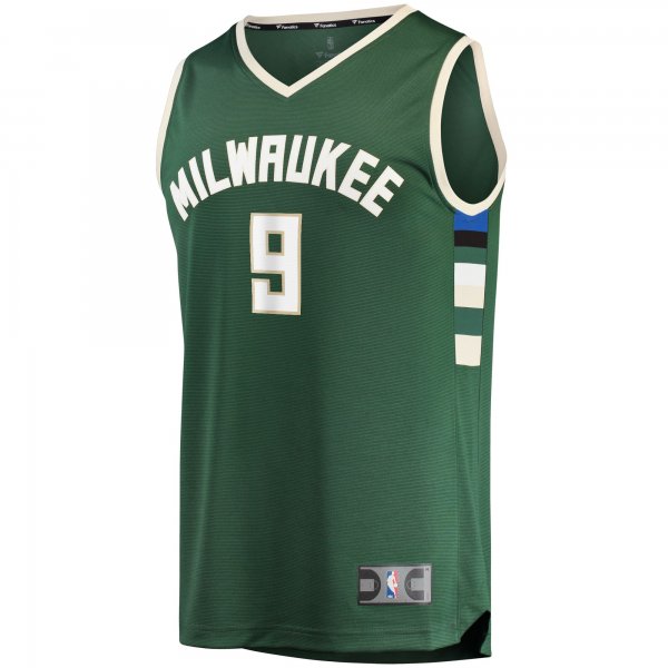 Men's Milwaukee Bucks Bobby Portis Fanatics Green Fast Break Replica Jersey - Icon Edition