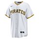 Men's Pittsburgh Pirates Andrew McCutchen Nike White Replica Player Jersey