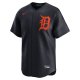 Men's Detroit Tigers  Nike Navy  Alternate Limited Jersey