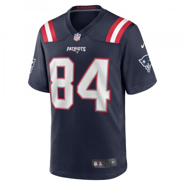 Men's New England Patriots Kendrick Bourne Nike Navy Game Jersey