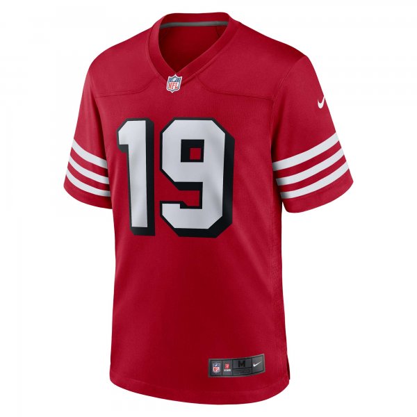 Men's San Francisco 49ers Deebo Samuel Nike Scarlet Alternate Game Jersey