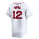 Men's Boston Red Sox Connor Wong Nike White Home Limited Player Jersey