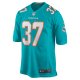 Men's Miami Dolphins Jake Funk Nike  Aqua  Game Jersey