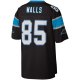 Men's Carolina Panthers Wesley Walls Mitchell & Ness Black Legacy Replica Jersey