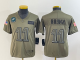 Youth Nike Philadelphia Eagles #11 A.J. Brown Green Stitched NFL Limited Jersey