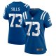 Women's Indianapolis Colts Josh Sills Nike  Royal Team Game Jersey