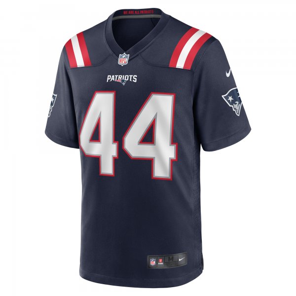 Men's New England Patriots Raleigh Webb Nike Navy Home Game Player Jersey