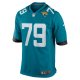 Men's Jacksonville Jaguars Luke Fortner Nike Teal Game Jersey