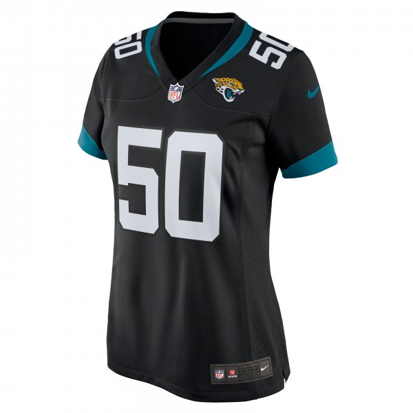 Women's Jacksonville Jaguars Shaquille Quarterman Nike Black Game Jersey