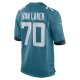 Men's Jacksonville Jaguars Cole Van Lanen Nike Teal Game Player Jersey