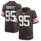 Men's Cleveland Browns Myles Garrett Nike Brown Player Game Jersey