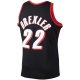 Men's Portland Trail Blazers Clyde Drexler Mitchell & Ness Black 1991/92 Hardwood Classics Swingman Jersey