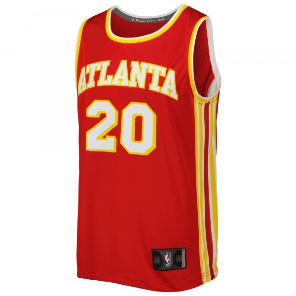 Men's Atlanta Hawks John Collins Fanatics Red Fast Break Player Jersey - Icon Edition