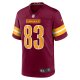 Men's Washington Commanders Jamison Crowder Nike  Burgundy  Game Jersey