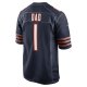 Men's Chicago Bears Number 1 Dad Nike Navy Game Jersey