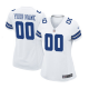 Nike Dallas Cowboys Customized White Stitched Elite Women's NFL Jersey