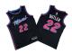 Men's Miami Heat #22 Jimmy Butler Black City Edition Mitchell and Ness Jersey