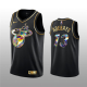 Men's Miami Heat #13 Bam Adebayo 2021/22 Black Golden Edition 75th Anniversary Diamond Logo Stitched NBA Jersey