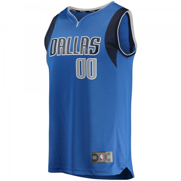 Youth Dallas Mavericks Fanatics Blue Fast Break Custom Replica Jersey - Icon Edition