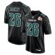 Youth Philadelphia Eagles #26 Saquon Barkley Nike Carbon Black Super Bowl LIX Fashion Game Stitched Jersey