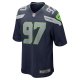 Men's Seattle Seahawks Mario Edwards Jr. Nike College Navy  Game Jersey