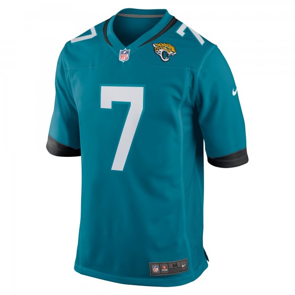 Men's Jacksonville Jaguars Zay Jones Nike Teal Game Jersey