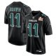 Men's Philadelphia Eagles #11 A.J. Brown Nike Carbon Black Super Bowl LIX Fashion Game Stitched Jersey