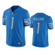 Men's Detroit Lions Jameson Williams Light Blue 2022 NFL New Draft Vapor Limited Jersey