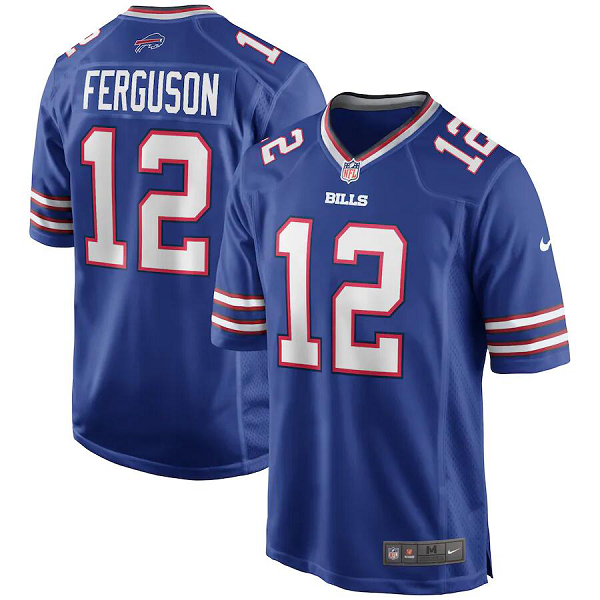 Men's Buffalo Bills #12 Joe Ferguson Nike Royal Limited Retired Player NFL Jersey