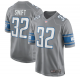 Men's Detroit Lions #32 D'Andre Swift Nike Silver NFL Limited Jersey