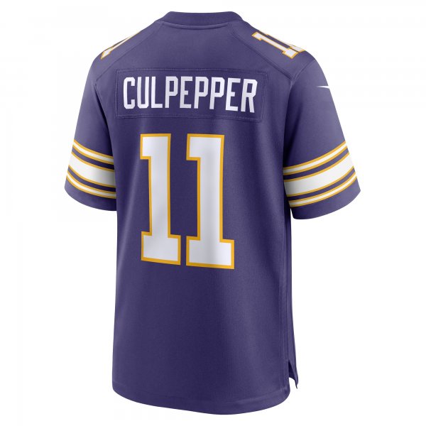 Men's Minnesota Vikings Daunte Culpepper Nike Purple Classic Retired Player Game Jersey