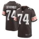 Men's Cleveland Browns Alex Leatherwood Nike  Brown Team Game Jersey