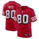 Men's San Francisco 49ers Jerry Rice Nike Scarlet Retired Alternate Game Jersey