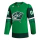 Men's Columbus Blue Jackets  adidas Kelly Green St. Patrick's Day Custom Jersey