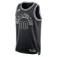 Unisex San Antonio Spurs Nike Black 2022/23 Custom Swingman Jersey - Classic Edition