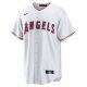 Men's Los Angeles Angels Nike White Home Blank Replica Jersey