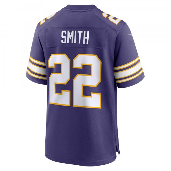 Men's Minnesota Vikings Harrison Smith Nike Purple Classic Player Game Jersey