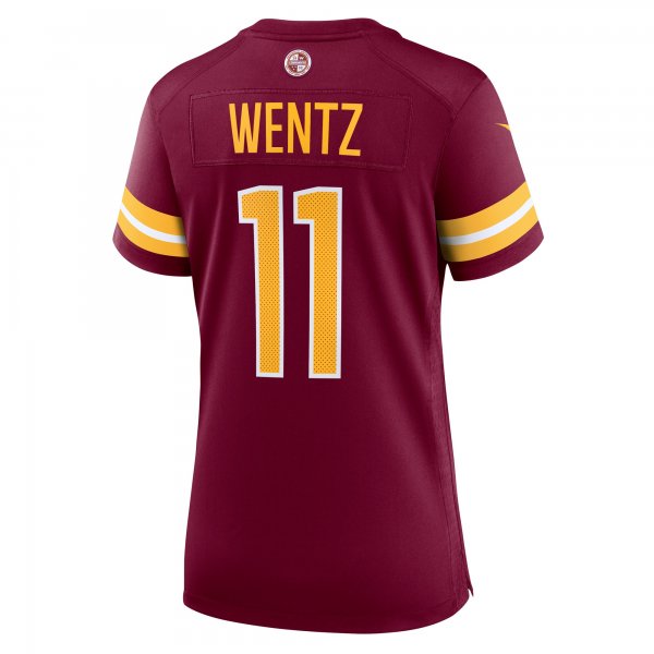 Women's Washington Commanders Carson Wentz Nike Burgundy Game Jersey